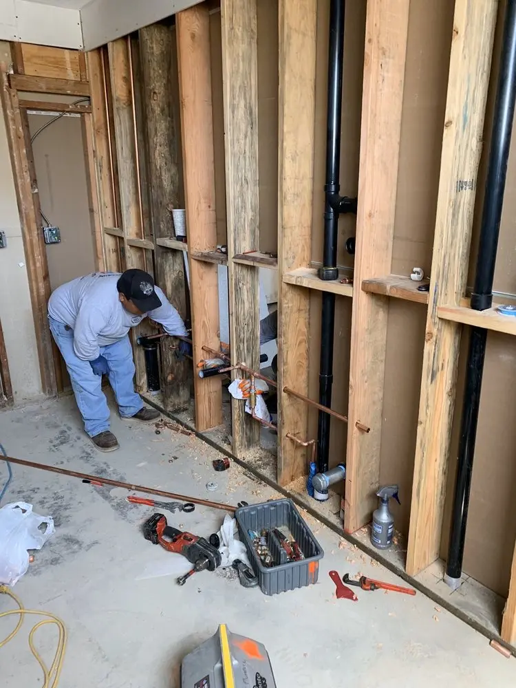 Commercial rough-in plumbing for Trenchless Sewer Repair in Clintonville